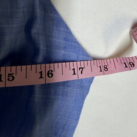 Lilly Pulitzer Essie Dress Size 10 Sleeveless, Ruffles, Blue Style 17183 EUC!!! - Picture 12 of 14